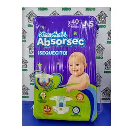 PAÑALES ABSORSEC ULTRA JUMBO 40 PZA