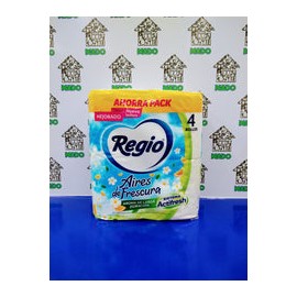 PAPEL HIGIENICO REGIO AIRES DE FRESCURA 200 HOJAS