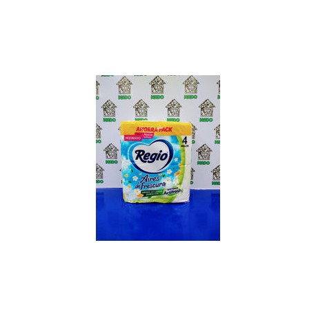PAPEL HIGIENICO REGIO AIRES DE FRESCURA 300 HOJAS