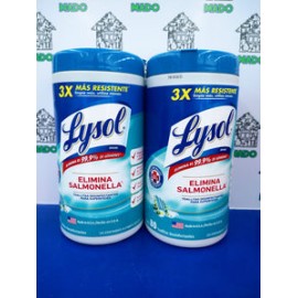 TOALLITAS LYSOL 80 PIEZAS